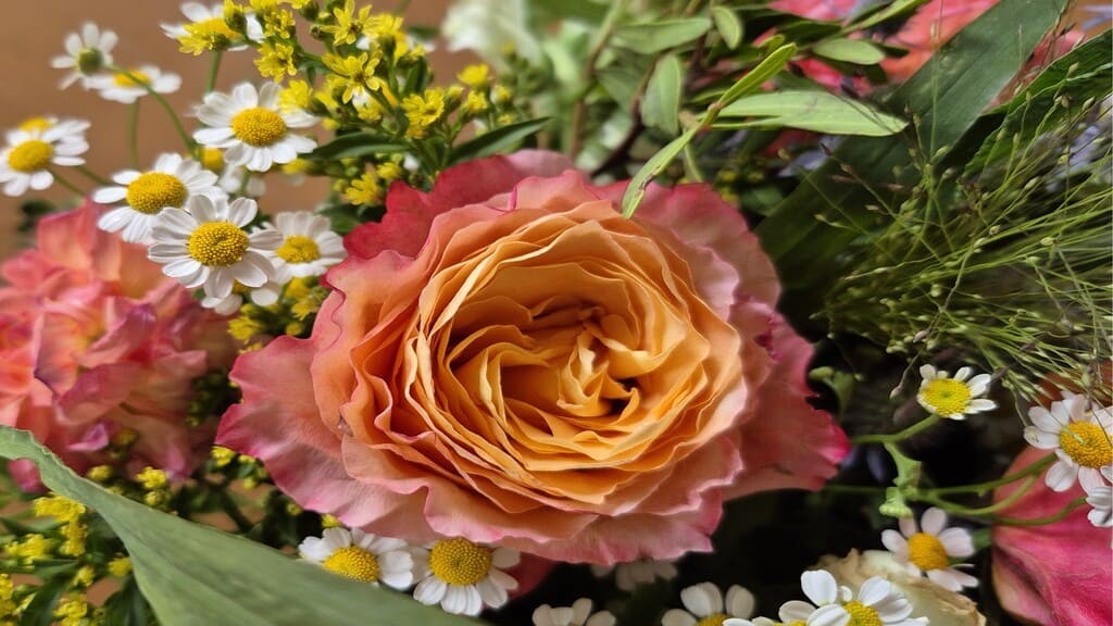 Sommerblumenstrauss