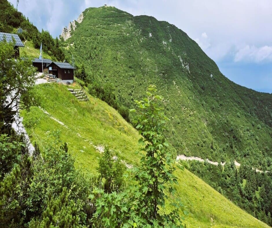 Blick auf Herzogstandhaus